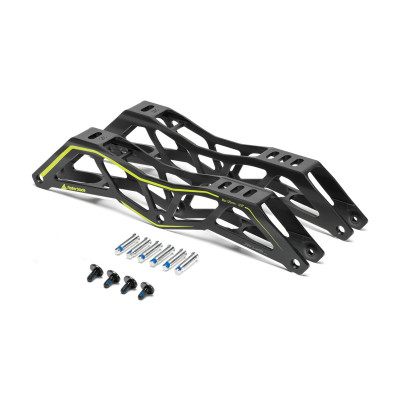 Platine Roller - ROLLERBLADE Rival - 12.8" 3x125mm - Paire