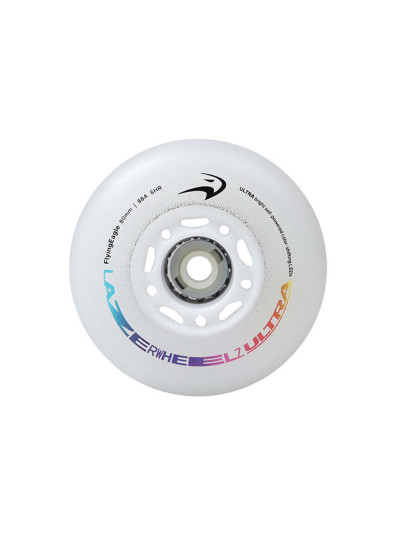 Skates Wheels - FLYING EAGLE Lazerwheels Ultra - 80mm 88a - Multicolor - Set of 8