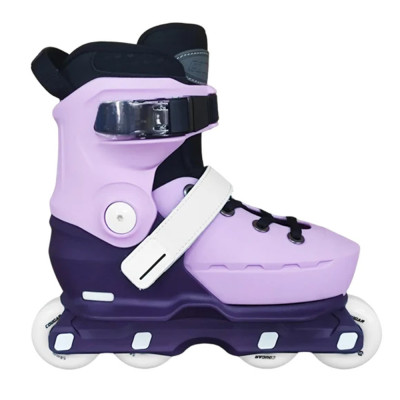 Roller Agressif Enfant - COUGAR V7 7003 Kids - Rose - Réglable
