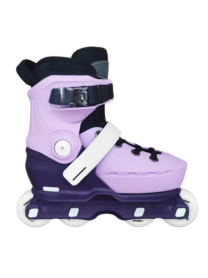 Roller Agressif Enfant - COUGAR V7 7003 Kids - Rose - Réglable