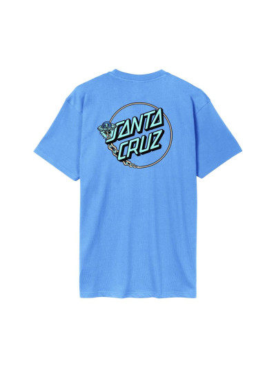 T-shirt - SANTA CRUZ Winkowski UFO Dot - Azure Blue