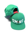 Snapback Cap - DIAMOND DMND - Kelly Green White Red