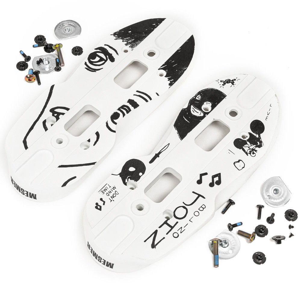 Skates Soulplates - MESMER JB - White - Pair