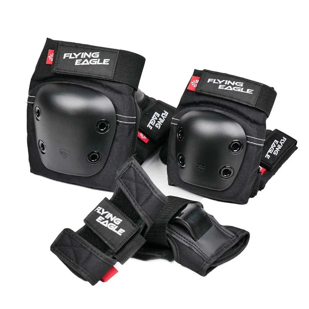 Kit de Protection Enfant - FLYING EAGLE Valiant Pro - Noir