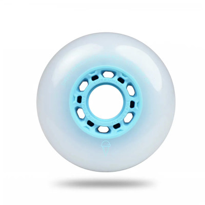 Roue Roller - FLYING EAGLE Ice Cream - 80mm 86a - Blue - Jeu de 8