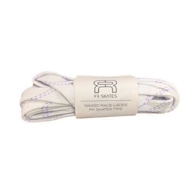 Lacets - FR SKATES Waxé Race - Blanc Violet - Paire