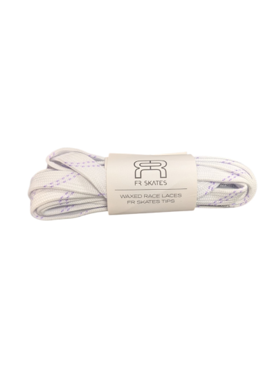 Lacets - FR SKATES Waxé Race - Blanc Violet - Paire