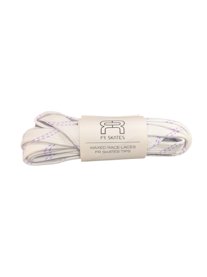 Lacets - FR SKATES Waxé Race - Blanc Violet - Paire