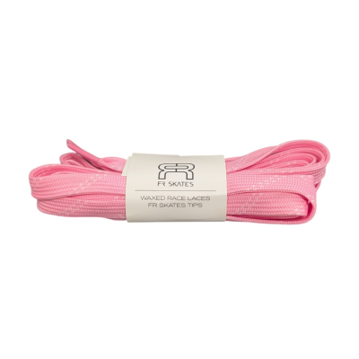 Lacets - FR SKATES Waxé Race - Rose Blanc - Paire