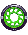 Roue Roller Derby - ATOM Savant X-Slim - 59mm 95a - Noir- Jeu de 4