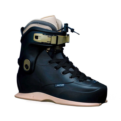 Aggressive Skates Boot - FACTION Plastik V1 - Black Sand