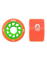 Roue Roller Derby - ATOM Savant X-Slim - 59mm 97a - Orange - Jeu de 4