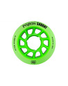 Roue Roller Derby - ATOM - Poison Savant - Vert - 59mm 84a - Jeu de 4