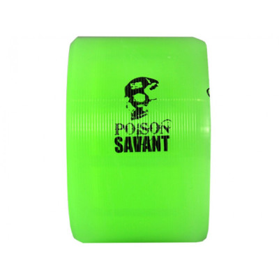 Roue Roller Derby - ATOM - Poison Savant - Vert - 59mm 84a - Jeu de 4