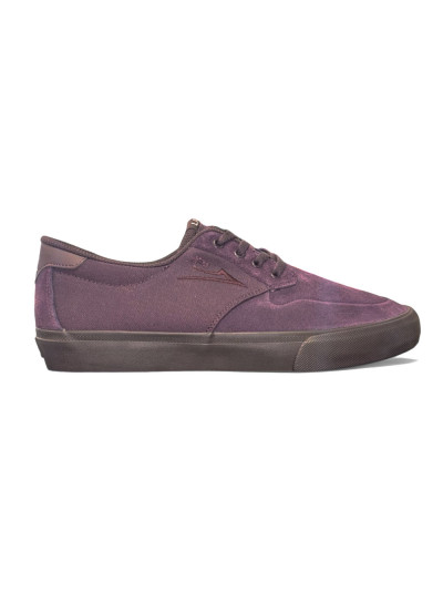 Skate Shoes - LAKAI Riley 3 - Black Cherry Suede