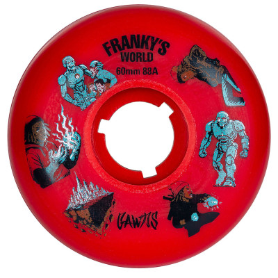 Roue Roller - GAWDS Franky Morales Pro - 60mm 88a - Jeu de 4