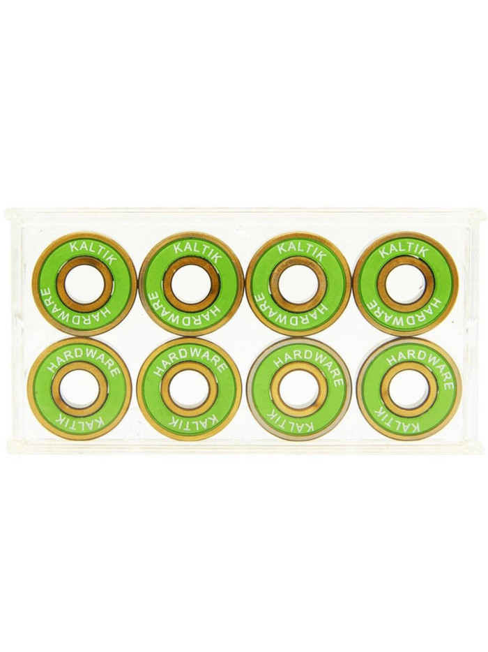 Skates Bearings - KALTIK ABEC-9 - Green Titanium - set of 8