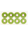 Skates Bearings - KALTIK ABEC-9 - Green Titanium - set of 8