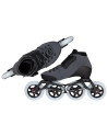 Kids Speed Skates - POWERSLIDE Triple X Evo - Dark Grey - Adjustable