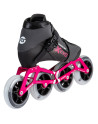 Kids Speed Skates - POWERSLIDE Triple X Evo - Hot Pink - Adjustable
