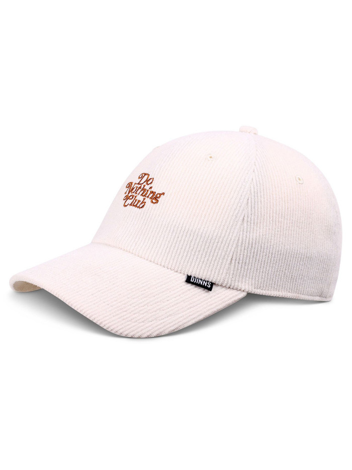 Cap - DJINN'S Dad Cap Do Nothing Club - Cord Off White