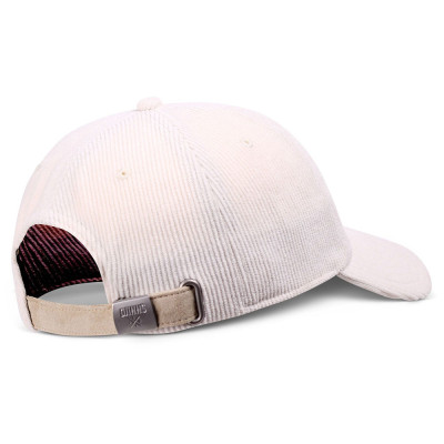 Casquette - DJINN'S Dad Cap Do Nothing Club - velours côtelé Blanc