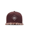 Cap - DJINN'S Rubber Tiger Stripes - Brown