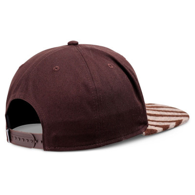 Casquette - DJINN'S Rubber Tiger Stripes - Marron