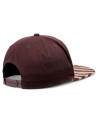 Casquette - DJINN'S Rubber Tiger Stripes - Marron