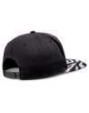 Casquette - DJINN'S Rubber Tiger Stripes - Noir