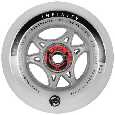 Roue Roller - POWERSLIDE Infinity RTR - 90mm 85a ABEC-9 - Jeu de 4