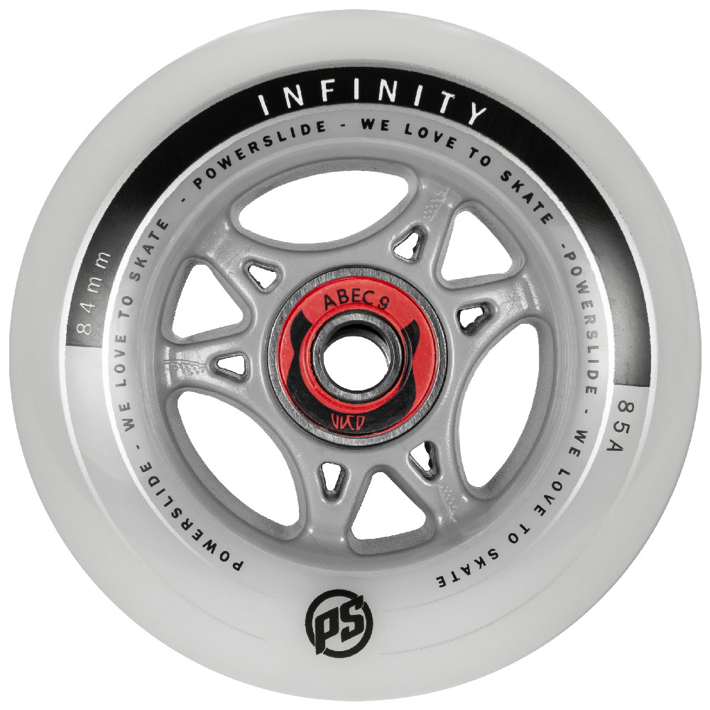 Skates Wheels - POWERSLIDE Infinity RTR - 90mm 85a ABEC-9 - Set of 4