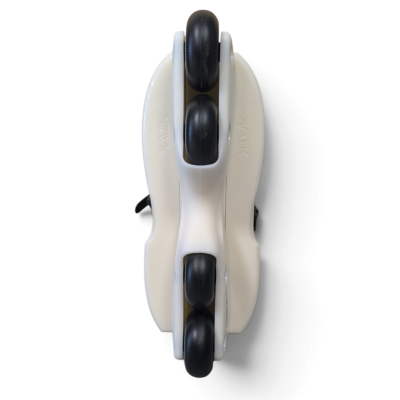 Kids Aggressive Skates - KALTIK K - Black White - Adjustable
