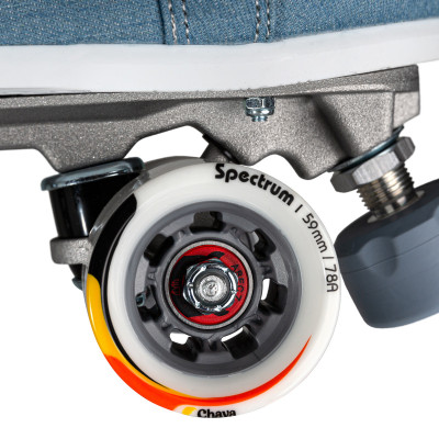 Recreational Roller Skates - CHAYA Denim