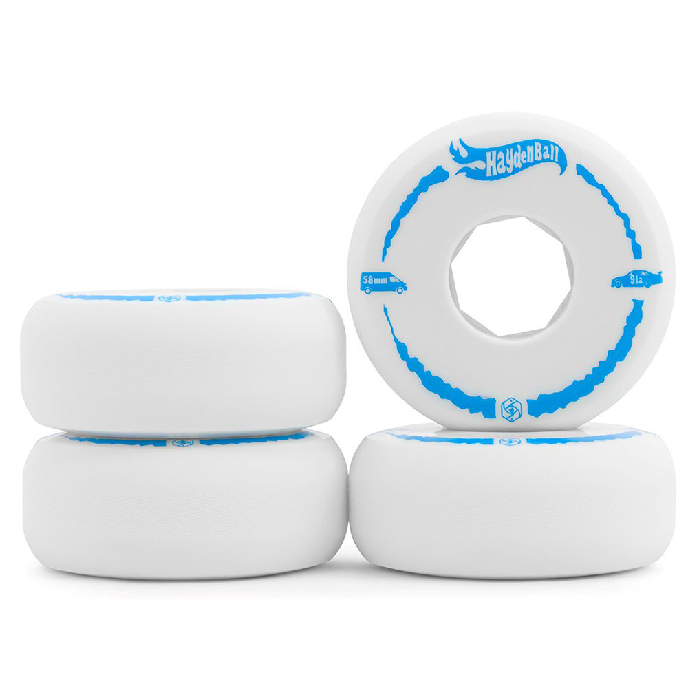Roue Roller - RED EYE Childhood Ball - 58mm 91a - Jeu de 4