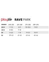 Aggressive Skates - PLAYLIFE - Rave Park sizing chart