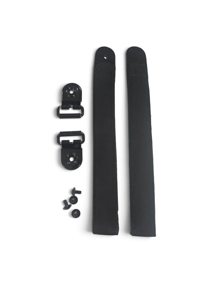 Skates Mid Strap - FACTION Leather - Black - Pair