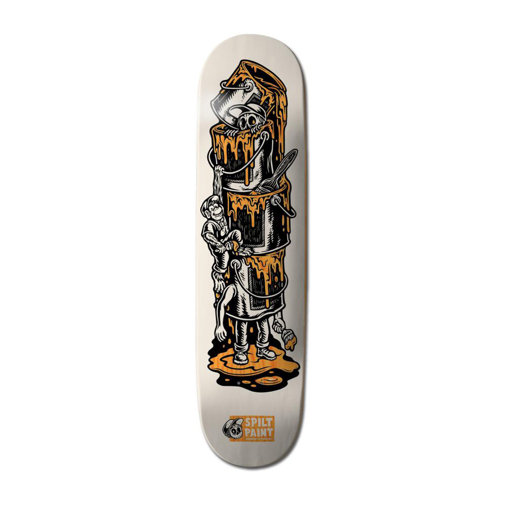 Planche de Skate - ELEMENT x TIMBER  - Spilt Paint - 8.25"