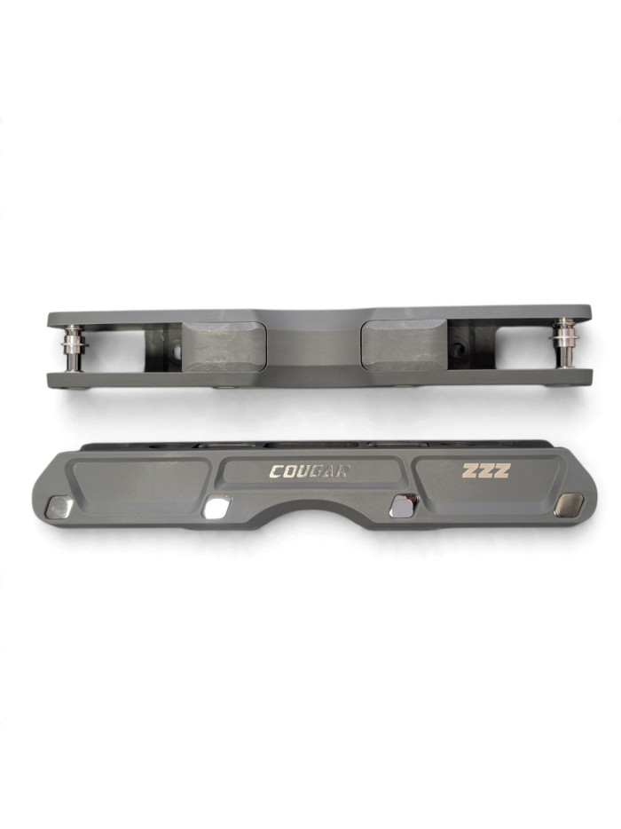 Platine Roller Agressif UFS - COUGAR Julien Cudot - Gris - Paire