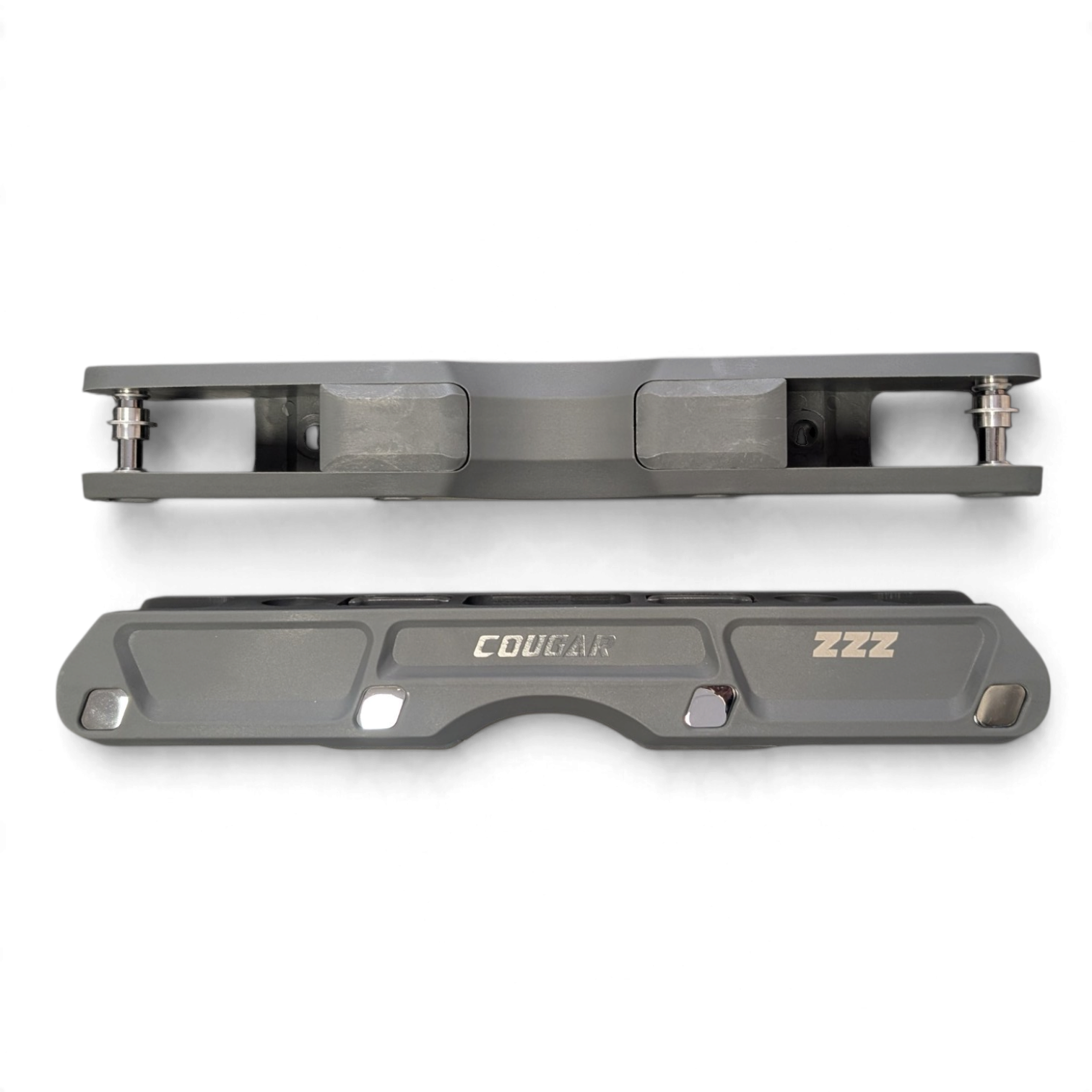 Platine Roller Agressif UFS - COUGAR Julien Cudot - Gris - Paire