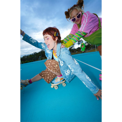Recreational Quad Skates - RIO Beats - Blue / Tan