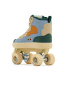 Recreational Quad Skates - RIO Beats - Blue / Tan