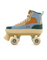 Recreational Quad Skates - RIO Beats - Blue / Tan