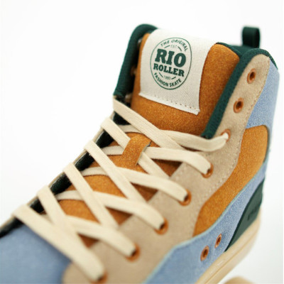 Recreational Quad Skates - RIO Beats - Blue / Tan