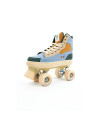 Recreational Quad Skates - RIO Beats - Blue / Tan
