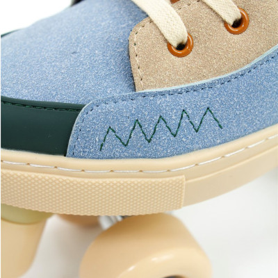 Recreational Quad Skates - RIO Beats - Blue / Tan