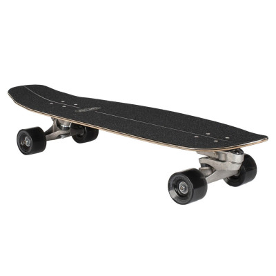 Surfskate - CARVER C7 Black Tip Carbon Fiber - 32.5"