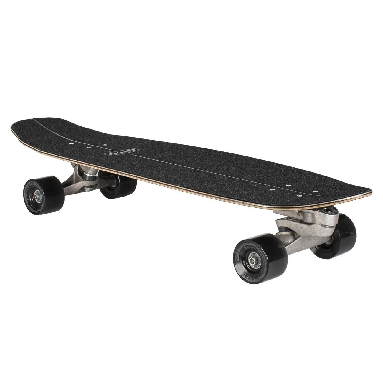 Surfskate - CARVER C7 Black Tip Carbon Fiber - 32.5"