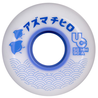 Skates Wheels - UNDERCOVER Chihiro Azuma Pro - 58mm 90a - Set of 4