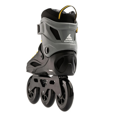Roller 3 Roues Freeskate - ROLLERBLADE RB 110 - Noir Jaune